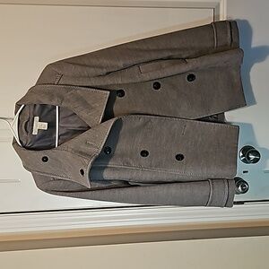 Size 12 gray peacoat